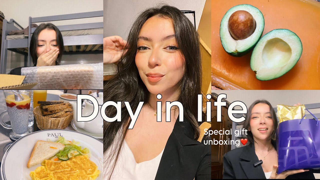 Vlog Day in Life : special gift unboxing, met my friend, brunch outside, and more ❤️