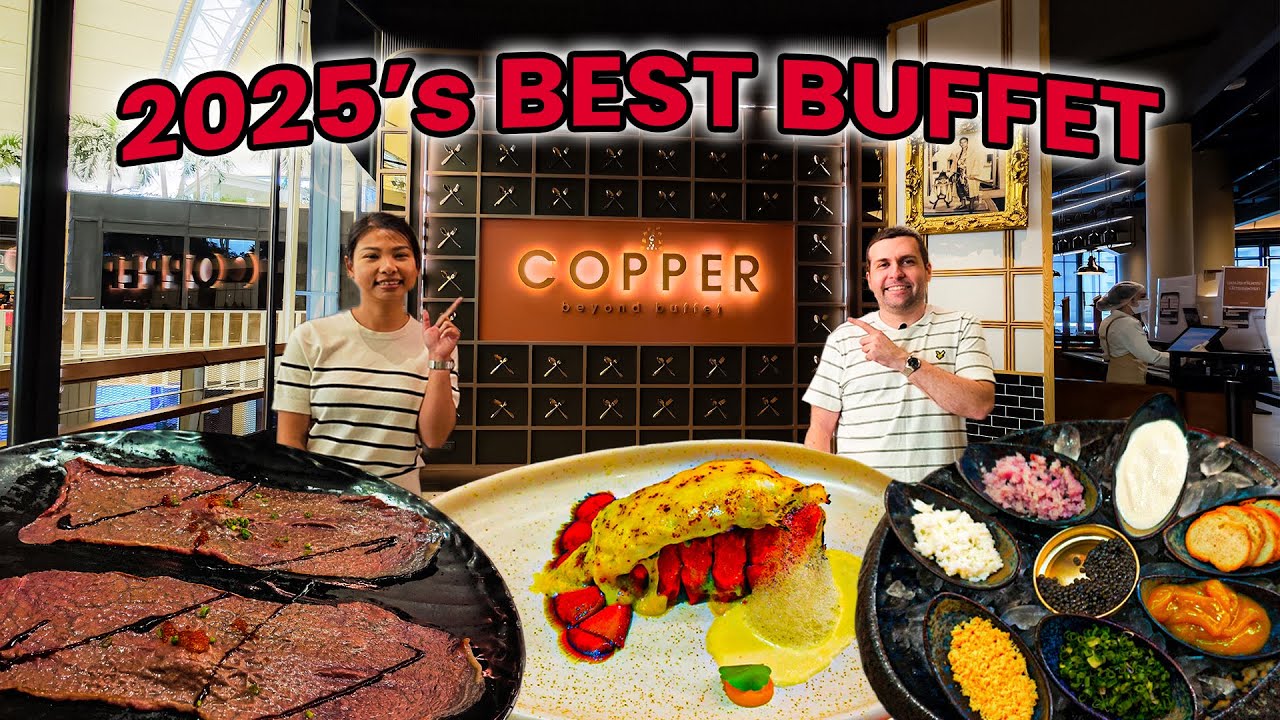 BEST $75 Buffet in Bangkok 2025: Caviar, Lobster Tail & Michelin Dishes!