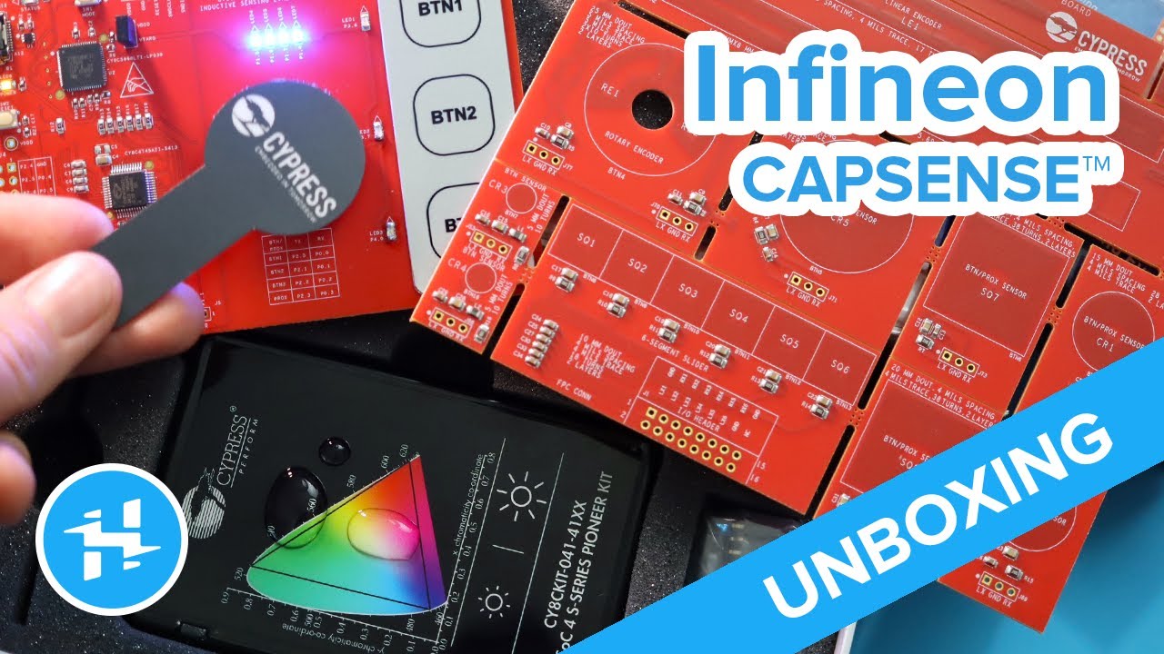 Contest: The future of HMI with Infineon's CAPSENSE // Unboxing