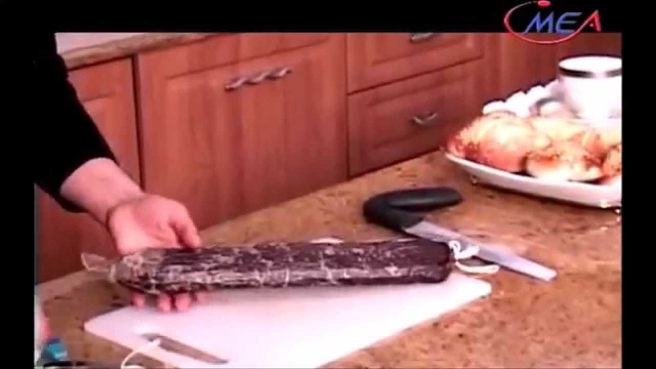 ( basterma ) باسطرمة middle eastern sausage, samira's kitchen, episode # 9 part 2