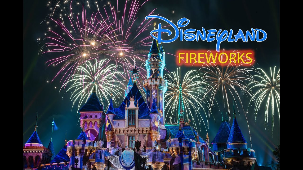 Disneyland California Fireworks Wondrous Journeys