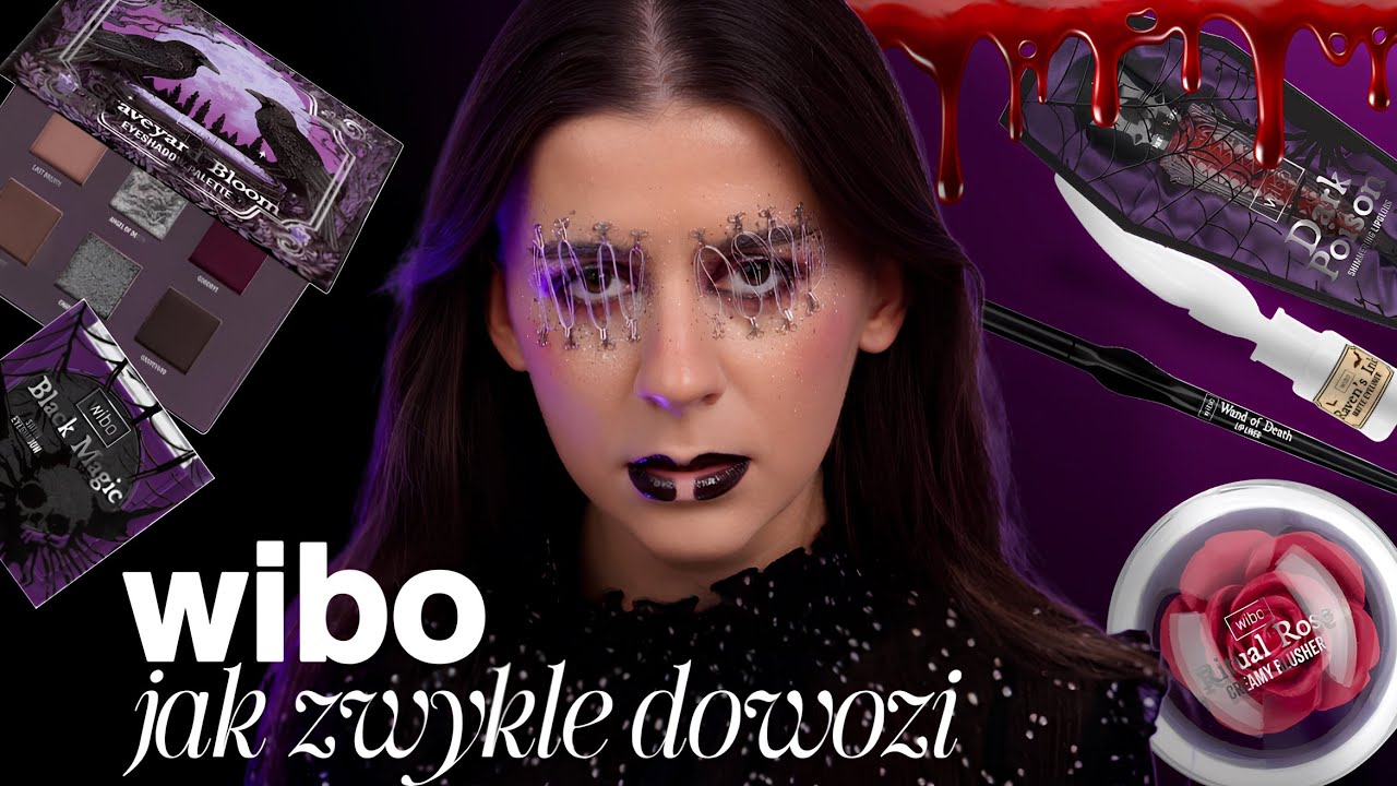 halloween z kolekcją wibo witches’ brew ⚰️ zaszyłam sobie oczy 🪡 