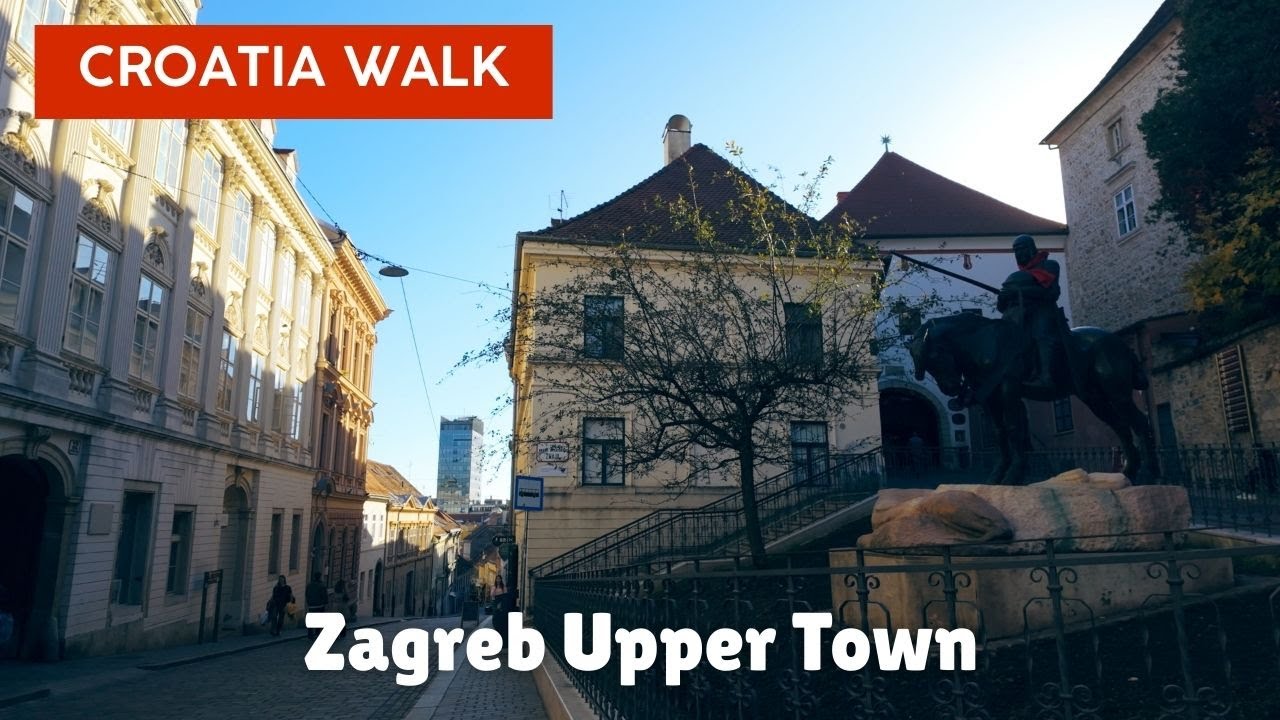 [4K] Exploring Zagreb’s Gornji Grad | Stunning Old Town Walk Through History