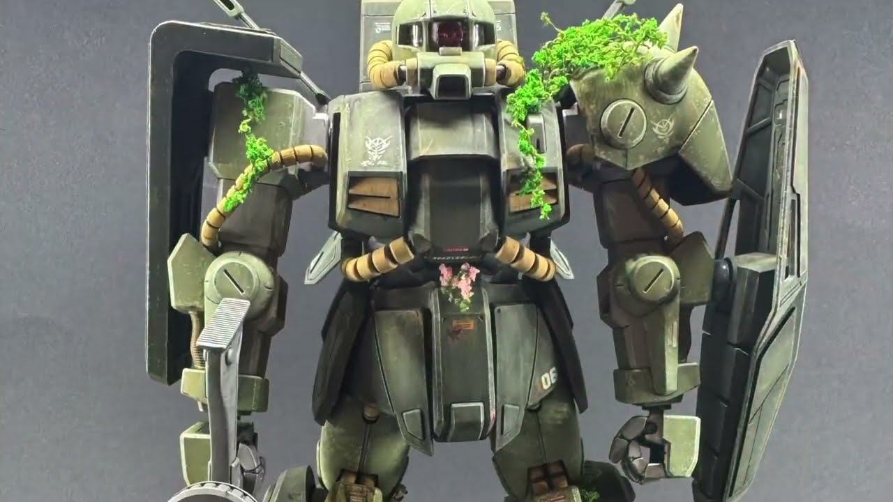 BANDAI - RMS-106 HI-ZACK // 1/100 // CUSTOM BUIL + DIORAMA