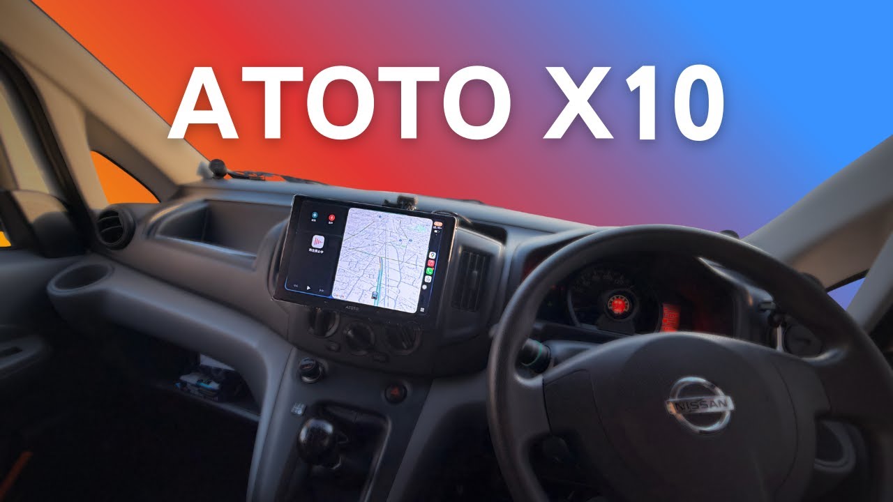 画面がどデカい「ATOTO X10」を使ってみました | Nissan NV200