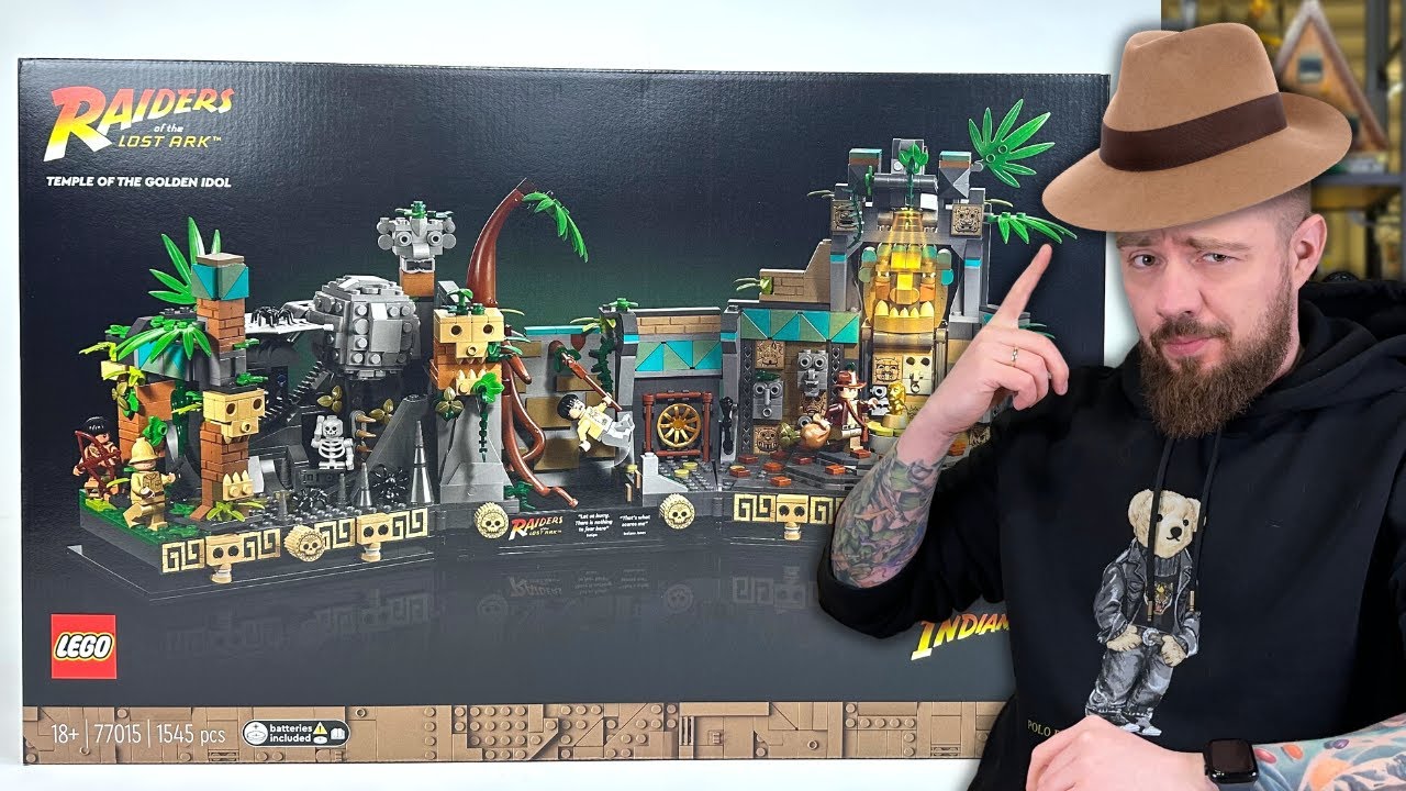 ŚWIĄTYNIA ZŁOTEGO POSĄŻKA ⚱️ LEGO INDIANA JONES 77015 RECENZJA