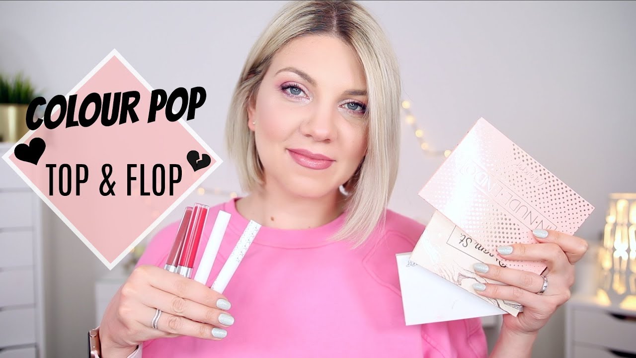 Colour Pop : Tops & Flops ! Revue complète, swatch et tuto maquillage/