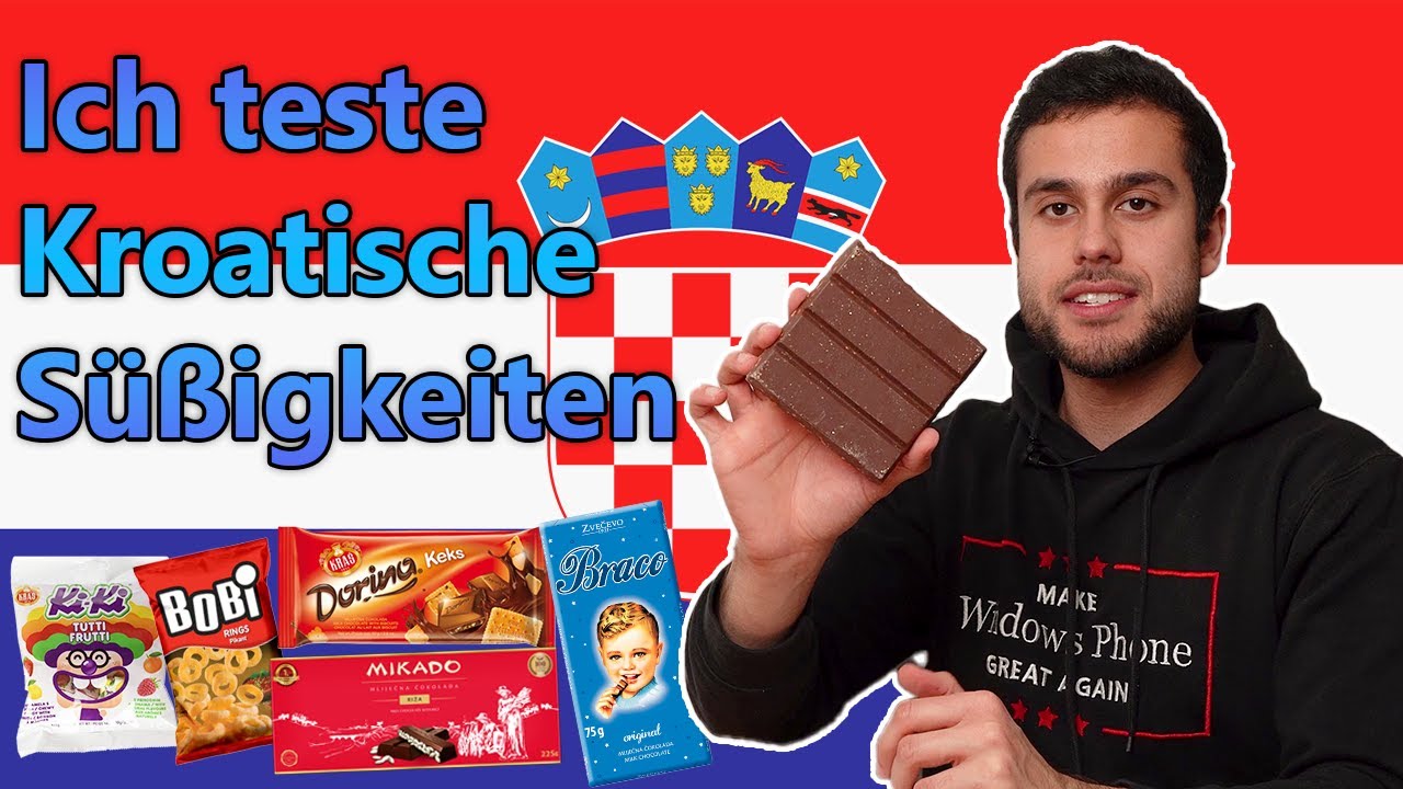 Ich teste Kroatische Süßigkeiten
