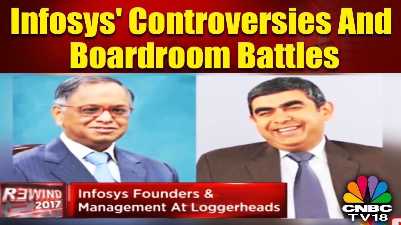 Infosys' Controversies and boardroom battles| Rewind 2017 | CNBC TV18