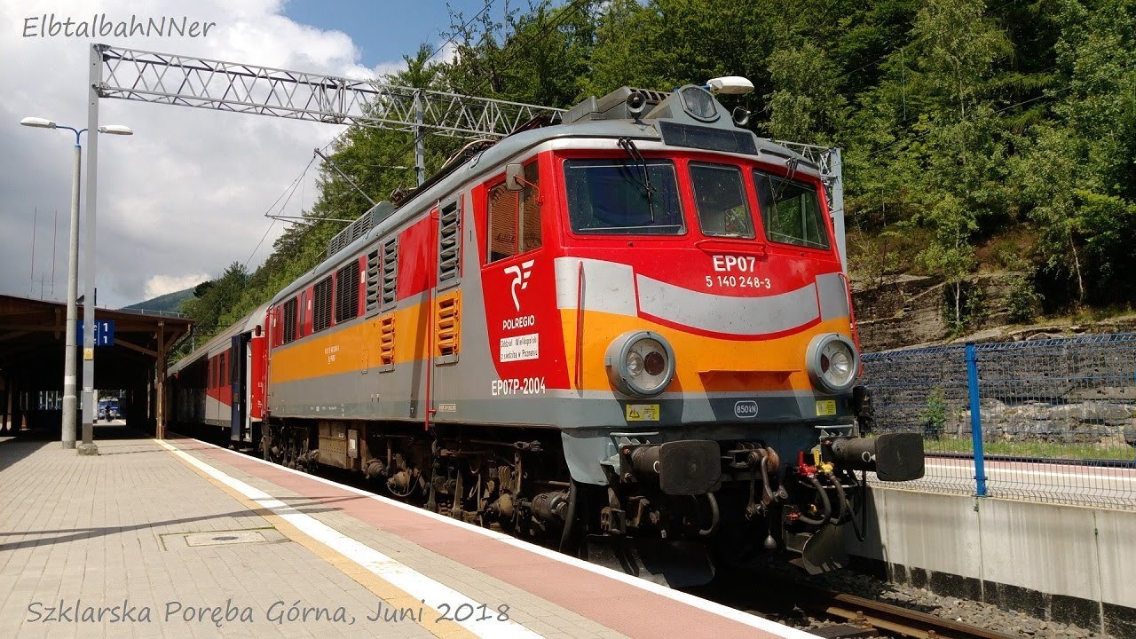 Szklarska Poręba Górna mit PKP & Polregio EP07, KD Newag Impuls & ČD 840 ,,RegioSpider