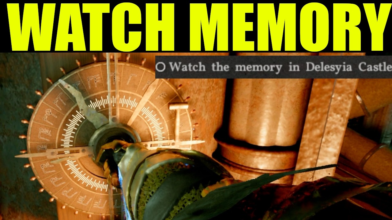 How to watch the memory in Deleysia Castle Crimson desert (Clock puzzle) |  Crossroads quest guide