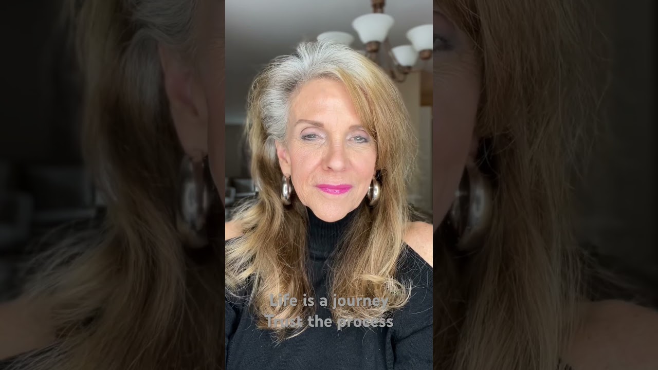 ￼ My journey to going gray.