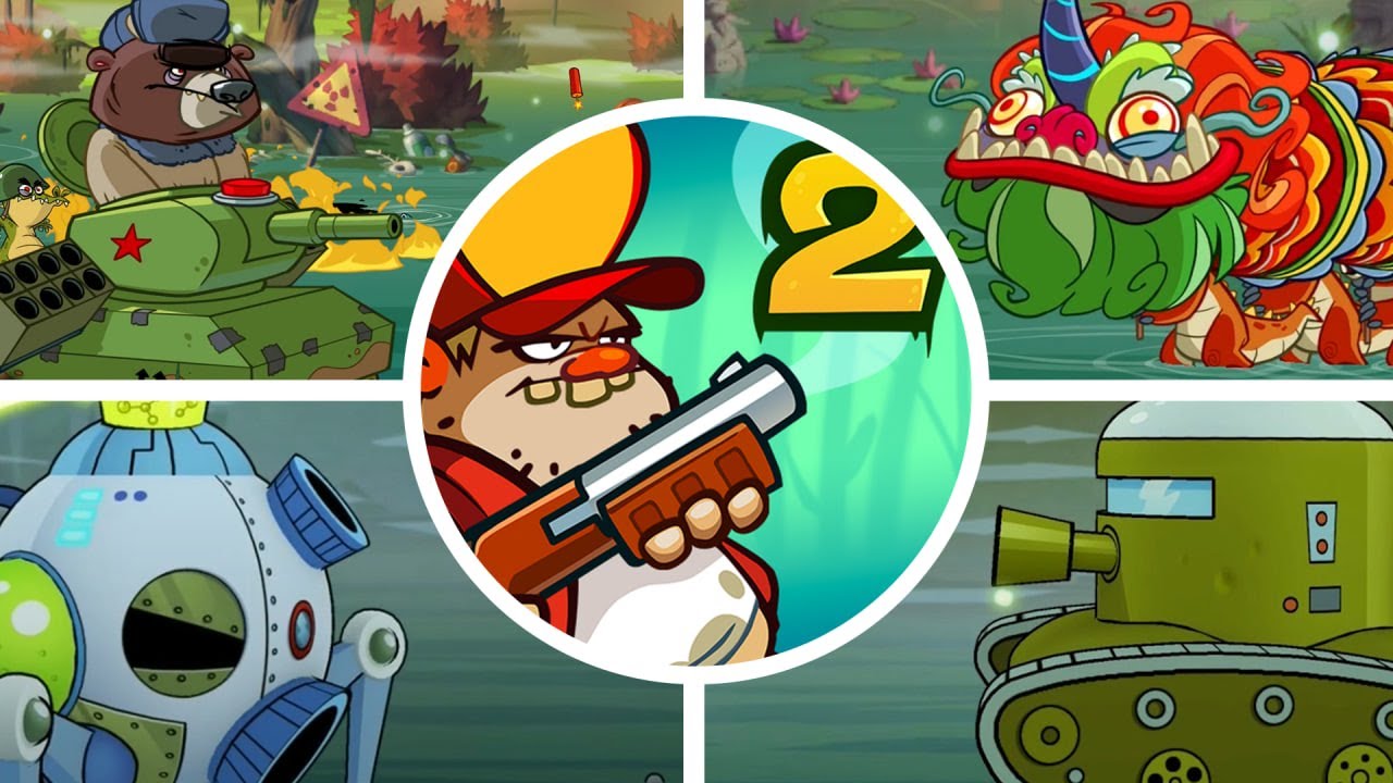 Swamp Attack 2 - All Bosses