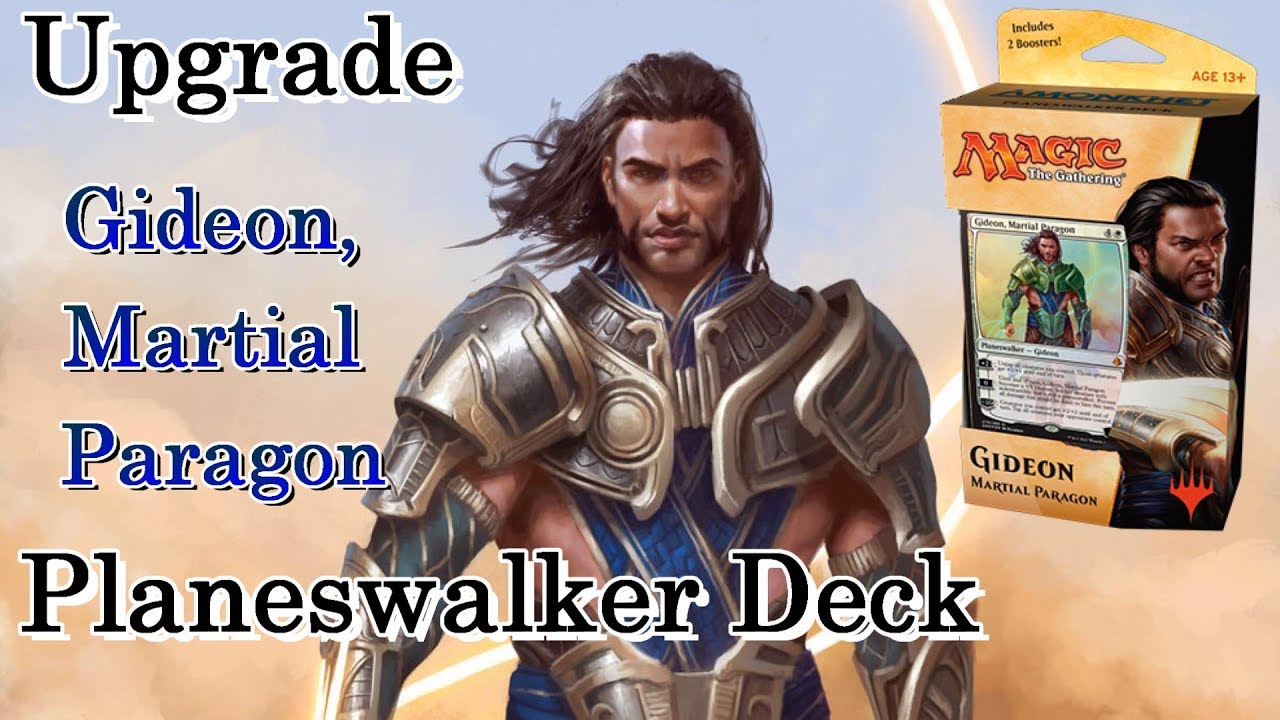 Как улучшить колоду Planeswalker-а Гидеона, боевого героя-образца