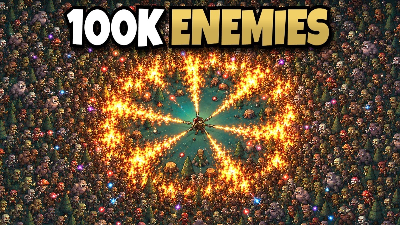 A Game About Fighting a Horde of 100,000 Enemies and It's AWESOME!!