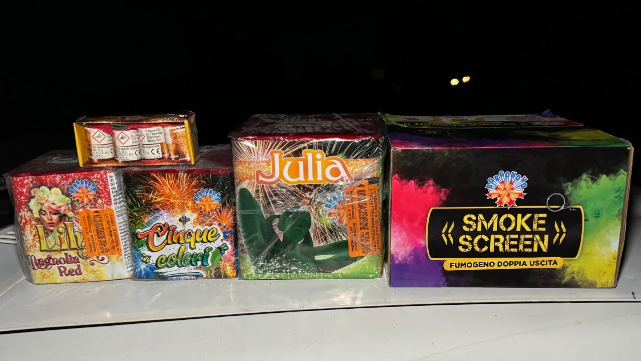 Carico di Fuochi d'artificio total Borgonovo