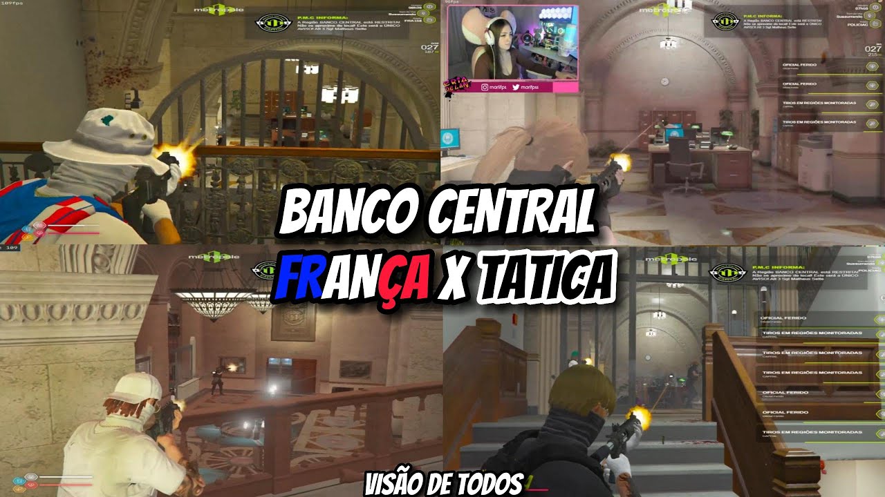 BANCO CENTRAL - FRANÇA X TATICA