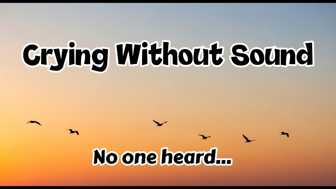 crying without sound  - a song for silent pain, 🥀 (Original Sad Song)