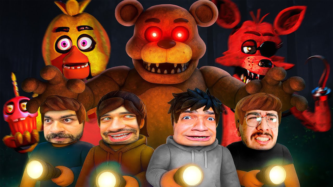 پنج شب با فردی رو میتونیم زنده بمونیم؟ (مرز سکته رو رد کردیم)😂🔞 FNAF #1