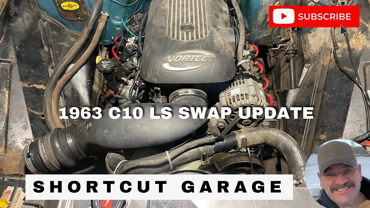 1963 C10 LS Swap! - The PCM is finally flashed! Fuel Pump Plumbed! - Harness Installed! - Let’s Go!!