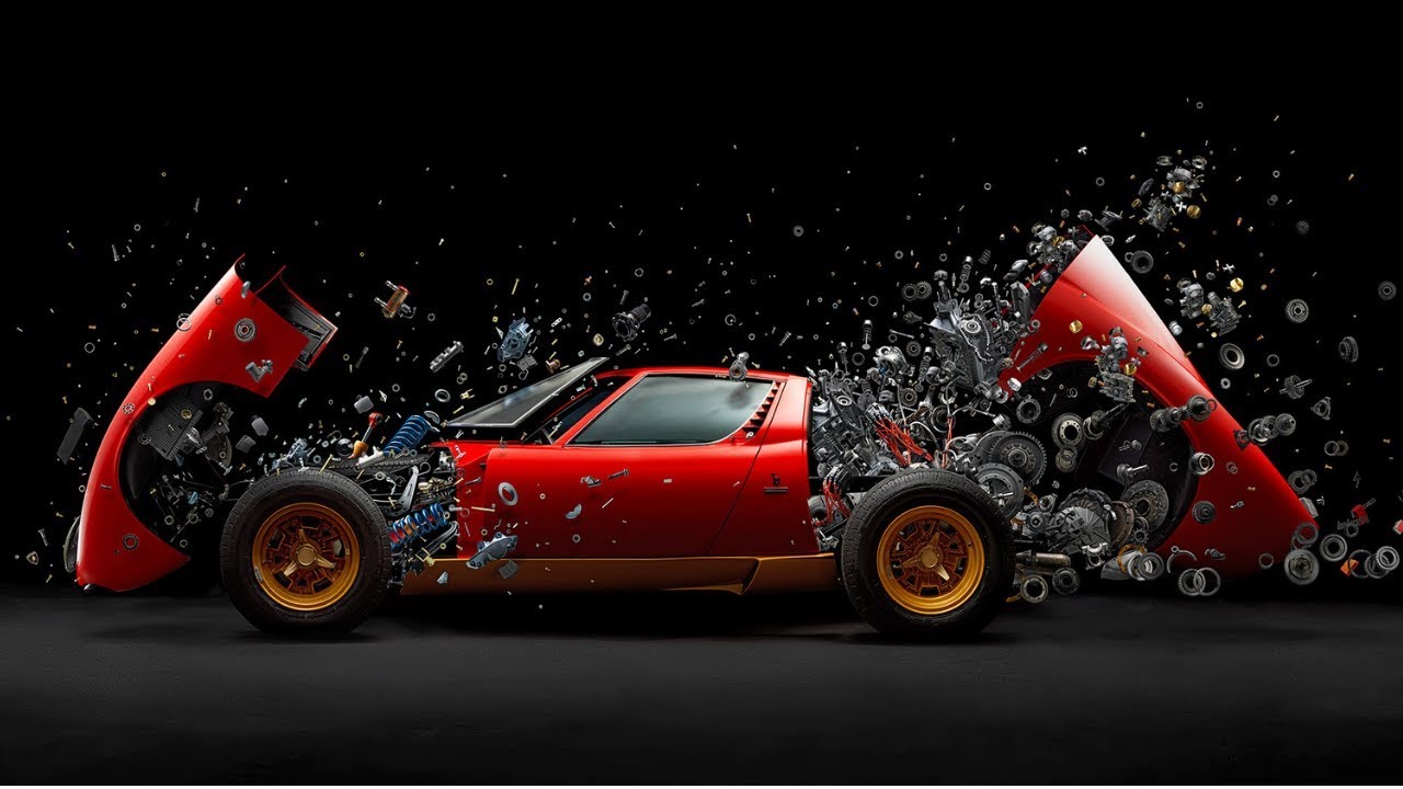 Disintegrating Miura by Fabian Oefner