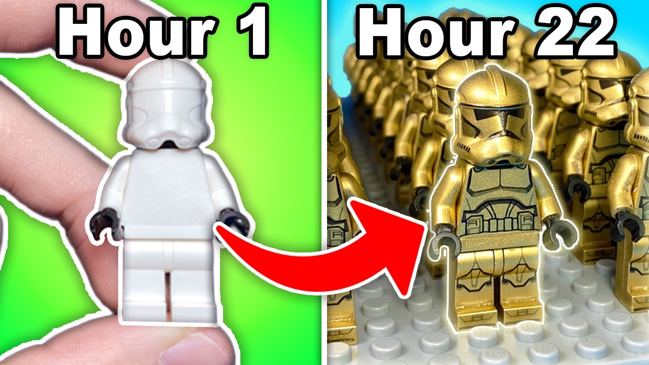 I Made a GOLDEN Clone Army in 24 Hours