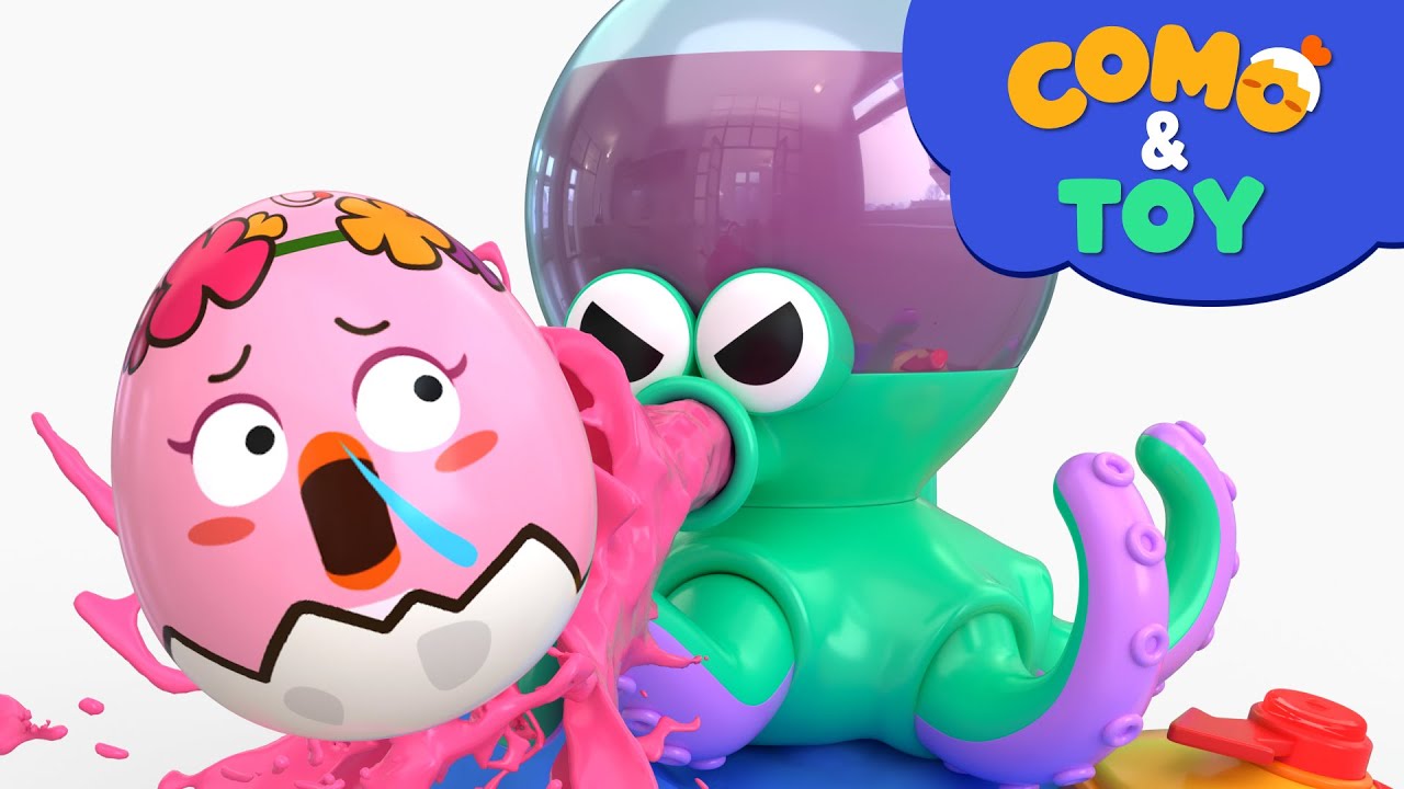 Como | Octopus Toy 2 | Learn colors and words | Cartoon video for kids | Como Kids TV