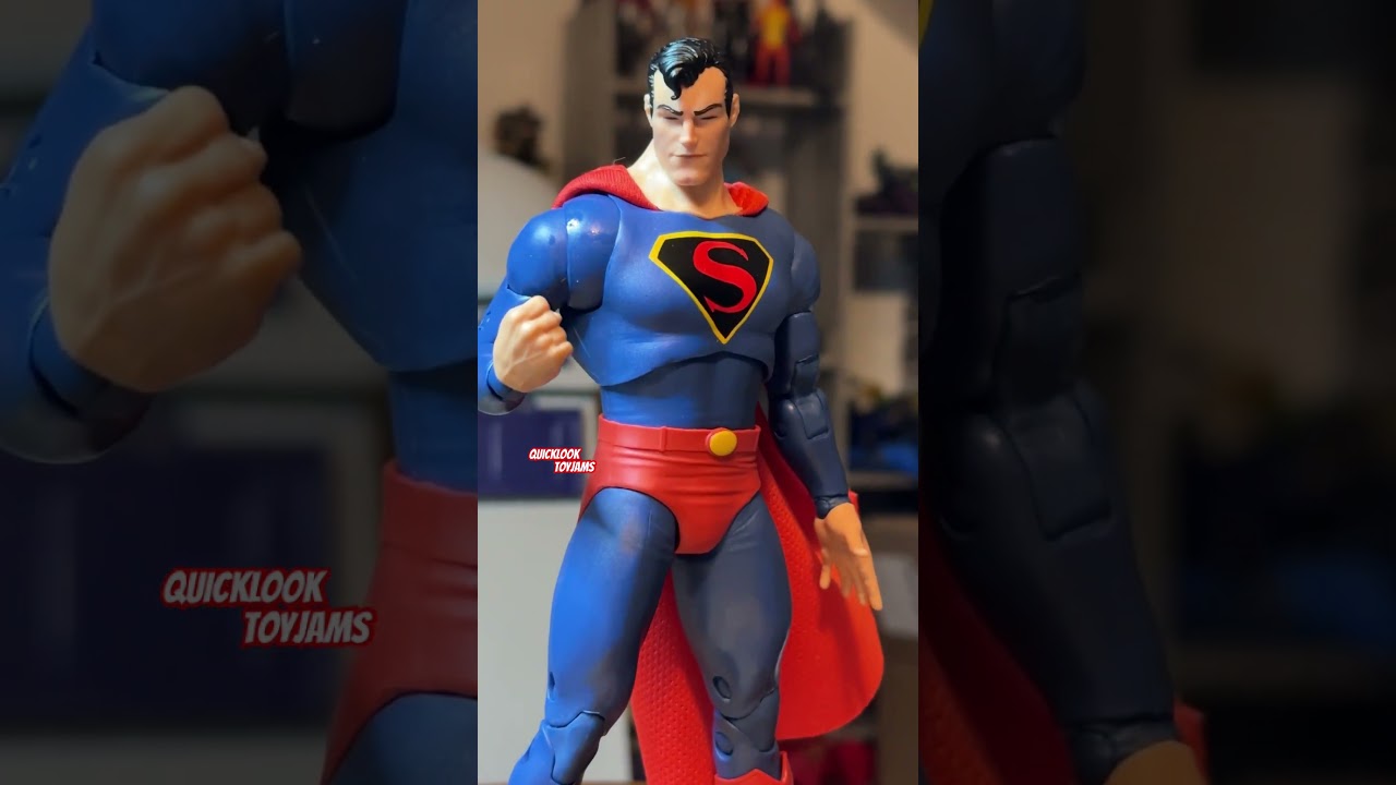 GOLDEN AGE SUPERMAN 1940 DC Multiverse QUICK LOOK McFarlane Toys Superhero Figure