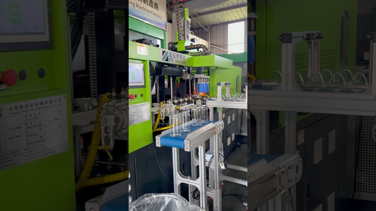 2500BPH high speed jar making machine 2 cavity servo system