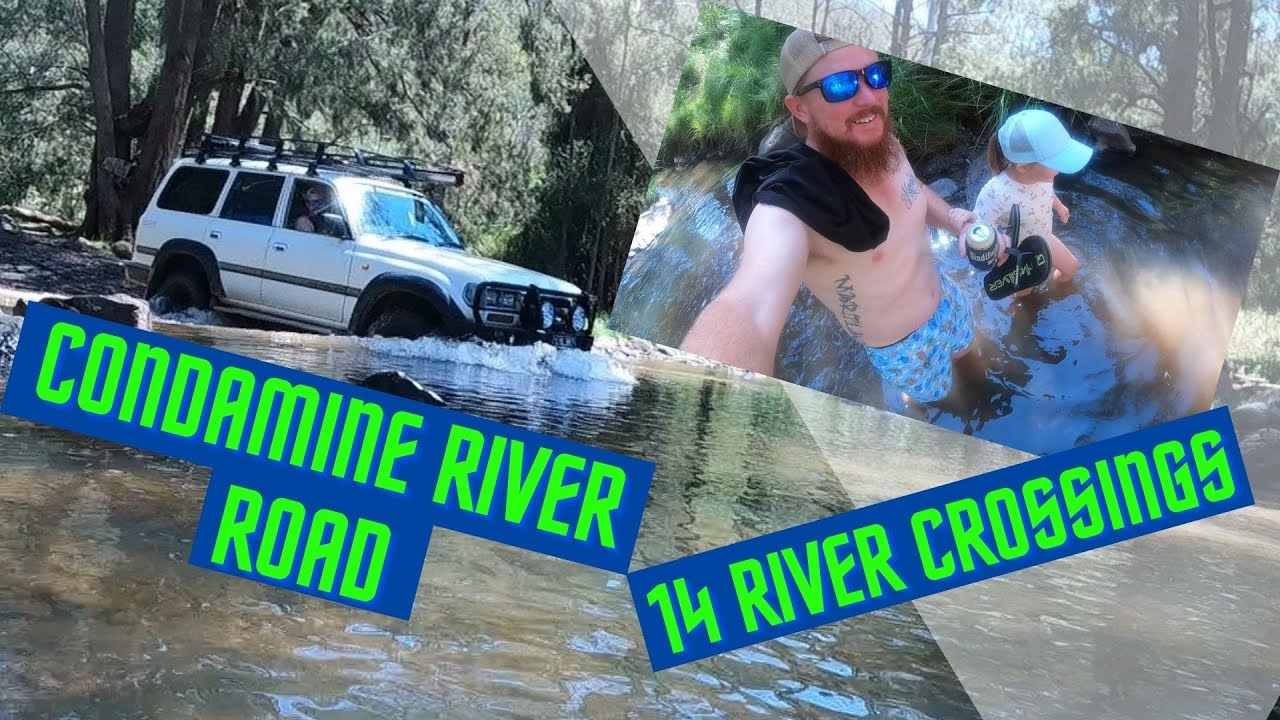 Condamine River Road 14 River Crossings