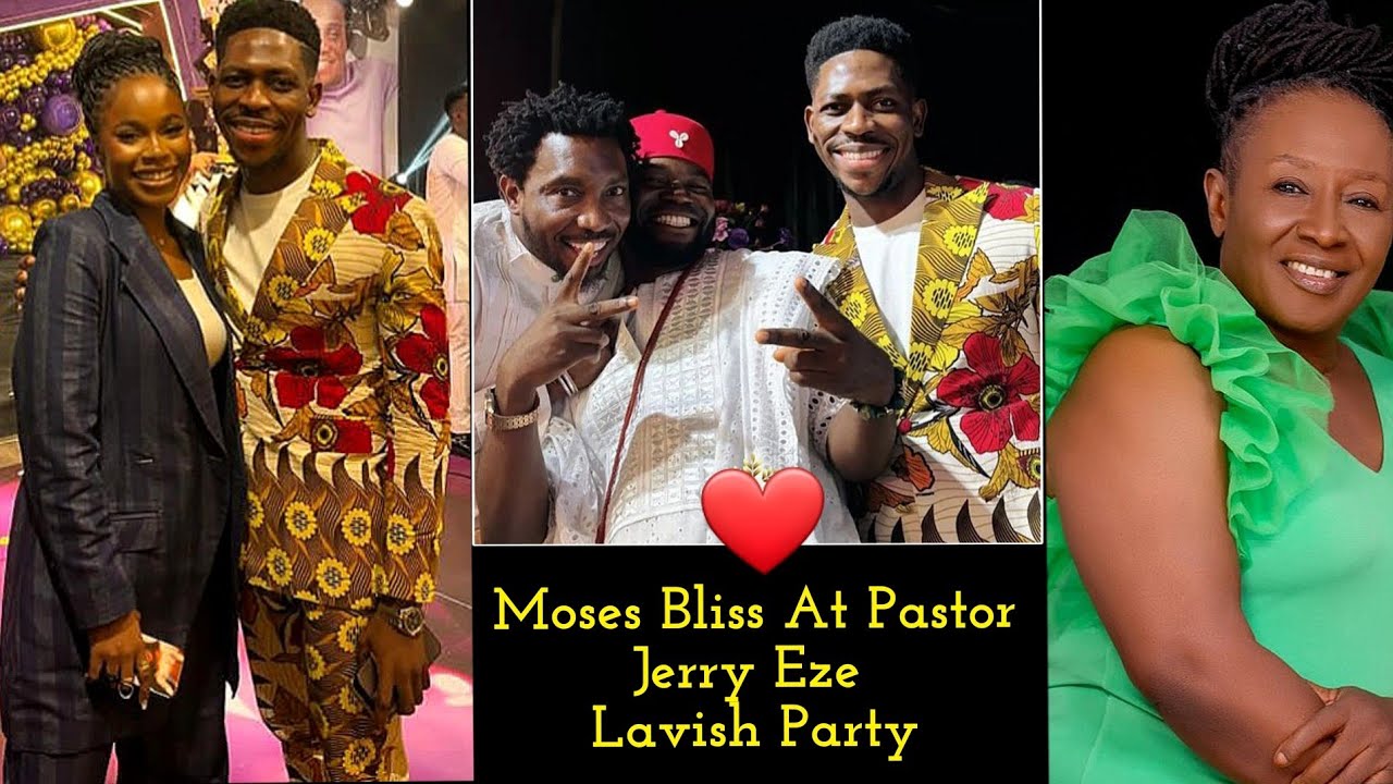 Moses Bliss Graces Pastor Jerry Eze Lavish Birthday Party in Style ft Sinach & Mama G #mosesbliss