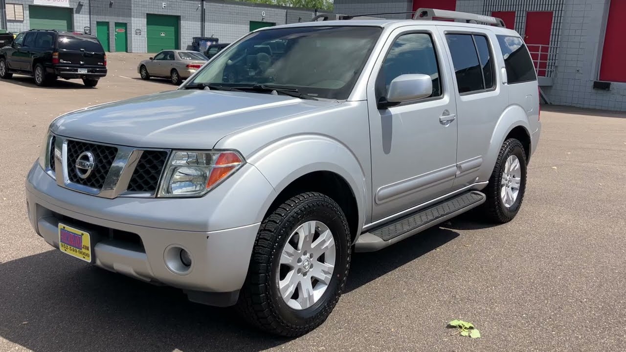 2005 Nissan Pathfinder 4x4 1 Owner California Truck Well Optioned Third Row