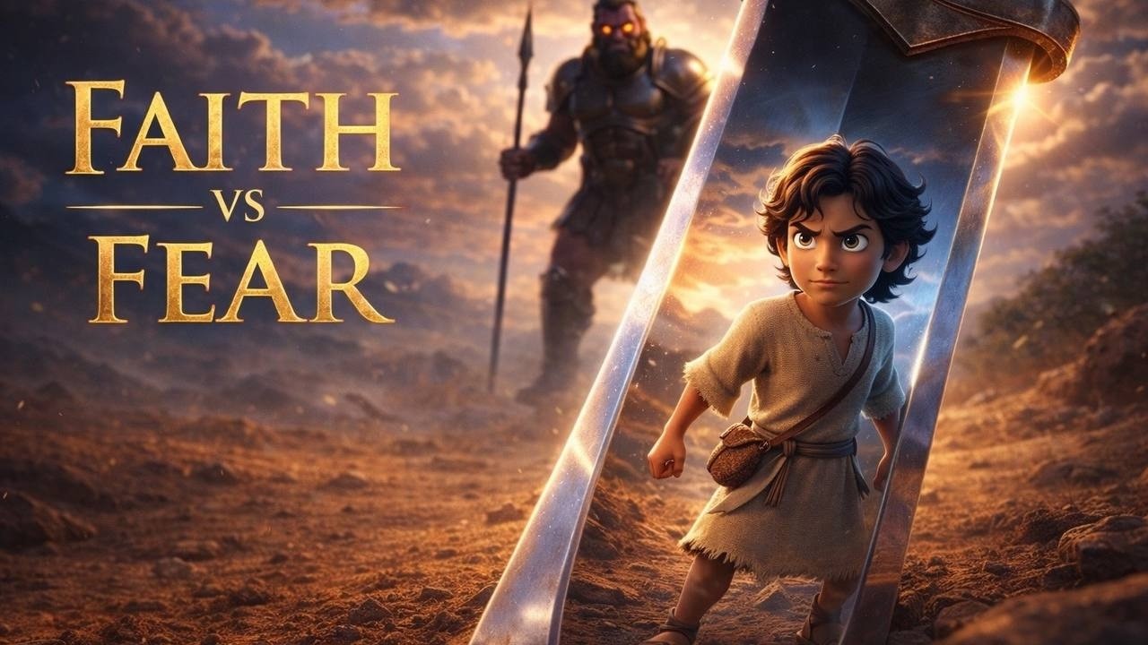 David and Goliath | The Battle That Changed a Nation | Faith vs Fear