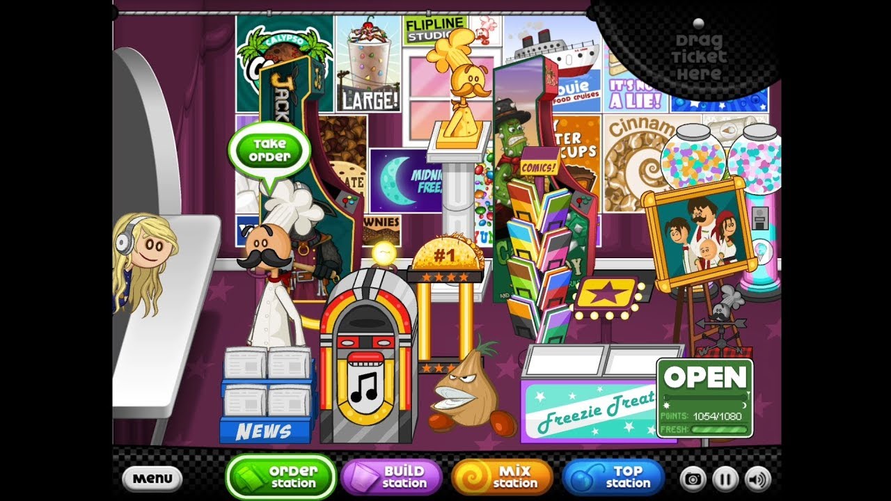 Papa's Freezeria HD - Unlocking Papa Louie!