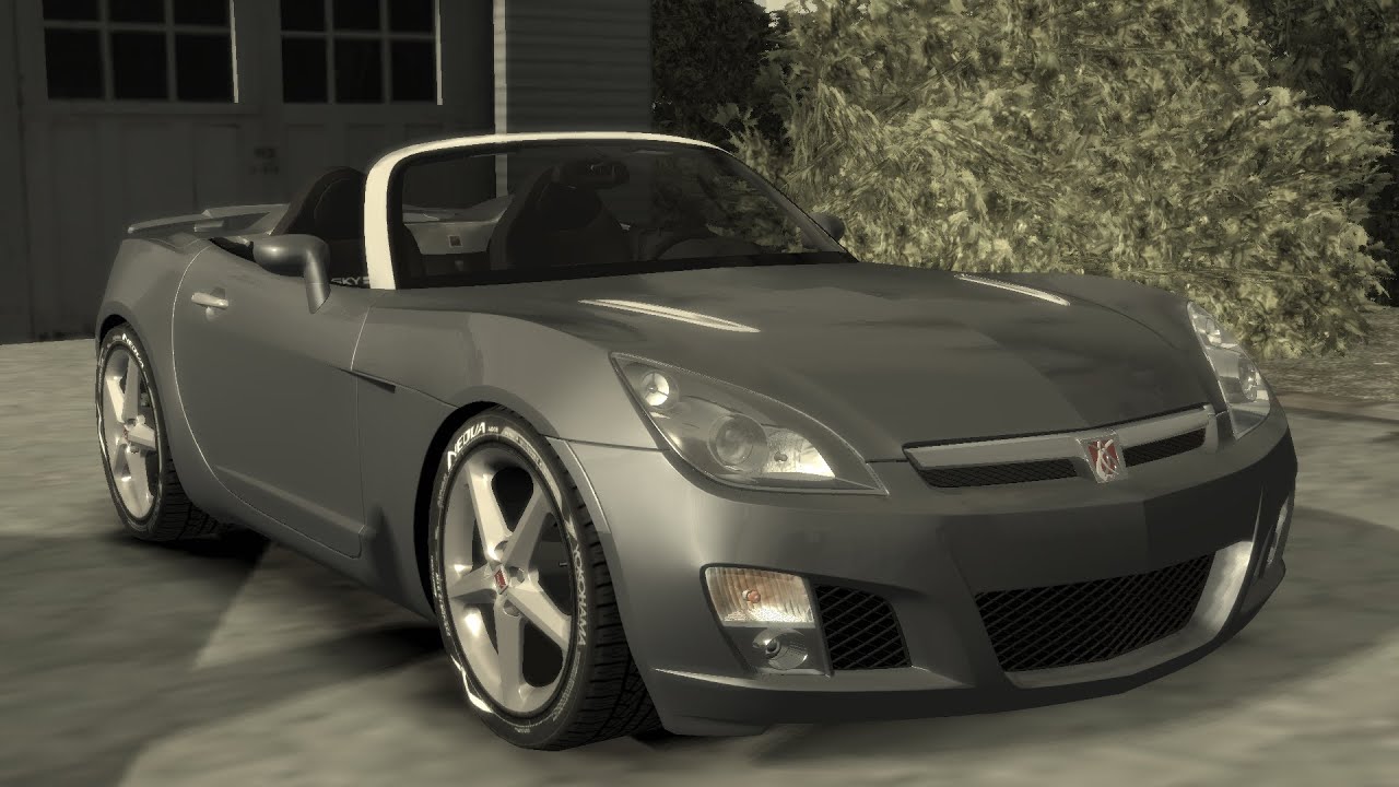 GTA IV SATURN SKY REDLINE CRASH TESTING HD