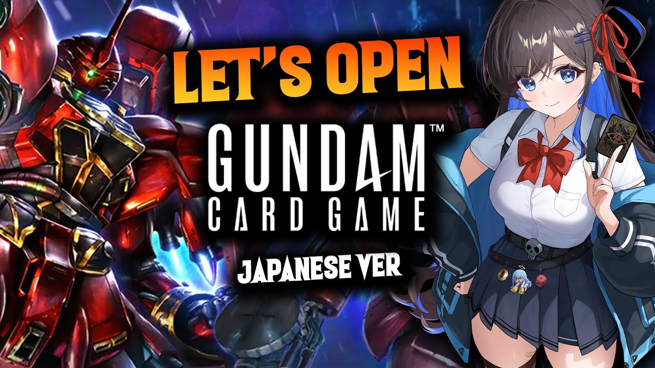 Gundam Card Game Beta Box Opening MK 2 (Japanese Ver)