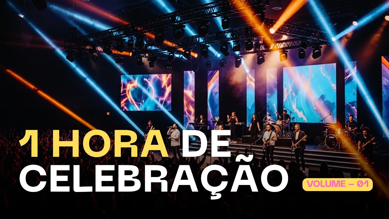 1 HORA DE LOUVORES DE CELEBRAÇÃO | Impossível Ficar Parado!