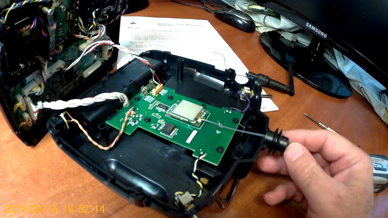 Measuring power RF of JR DSX9 Spektrum 2019 0816