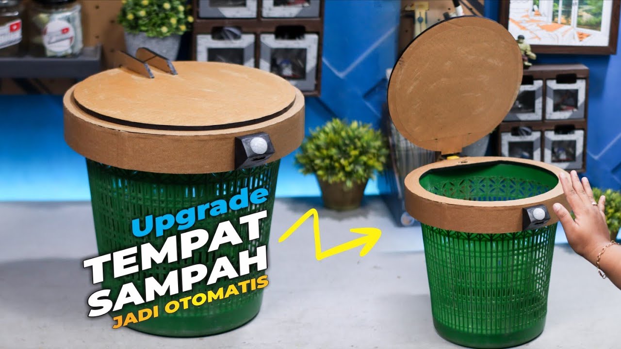 Membuat Tempat Sampah Otomatis
