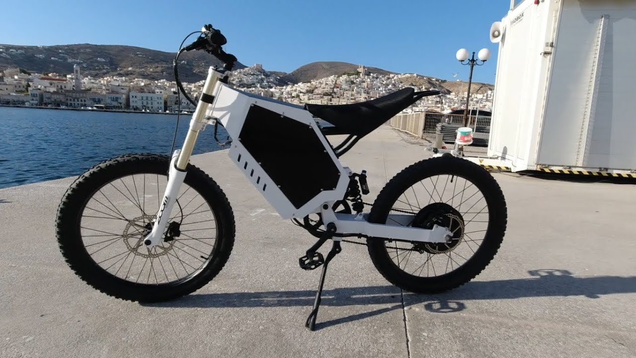 High power enduro ebike 5000w build and first ride Gr