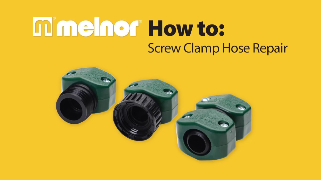 Melnor® How To: Screw Clamp Hose Repair