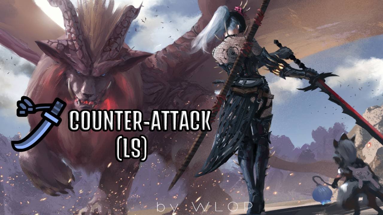 MHW - COMO USAR O CONTRA ATAQUE DA LONGSWORD (LS) - B&aacute;sico
