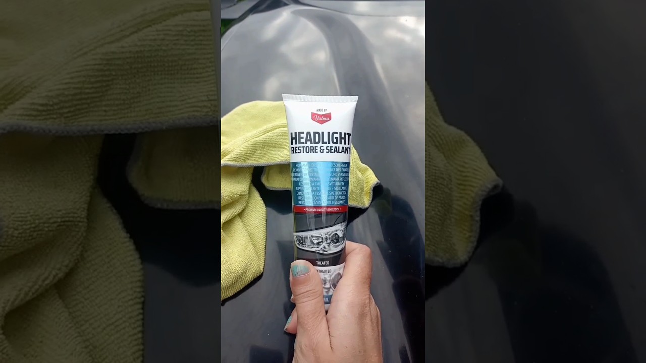 ⭐Je teste le headlight restore de chez Action⭐ #cleaning #car #action