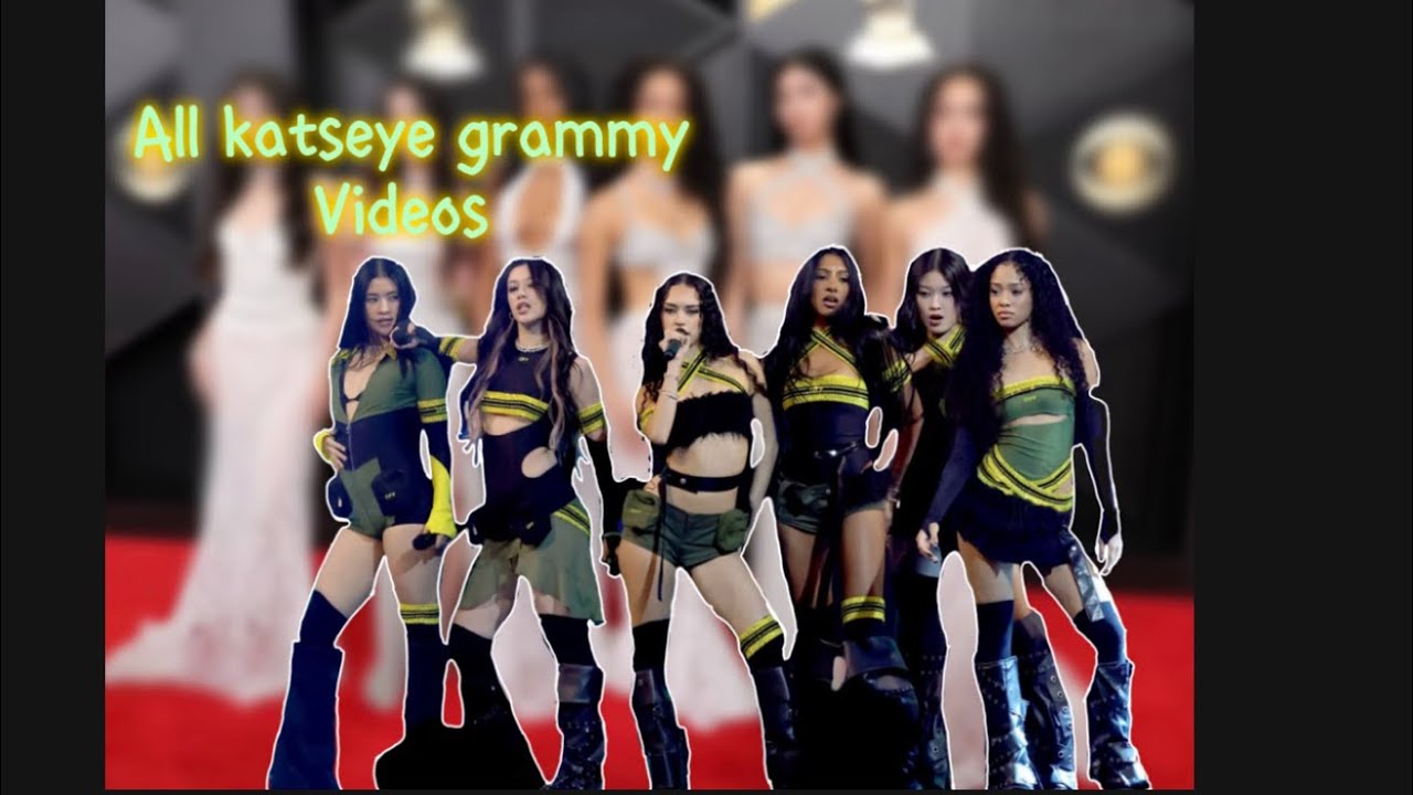 ⚡️All katseye grammy videos compilation⚡️