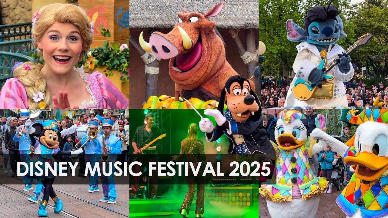 Disneyland Paris: Disney Music Festival 2025 (alle shows)