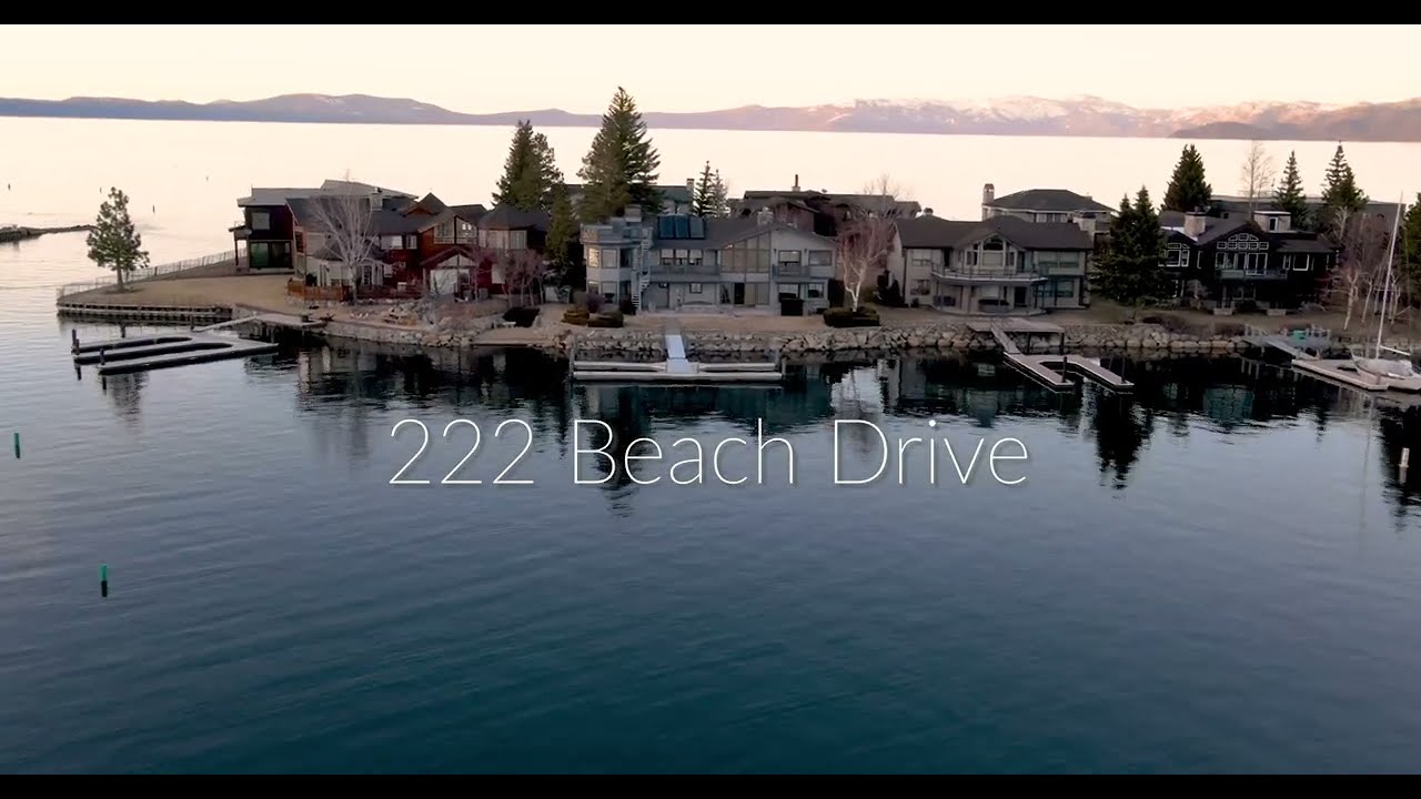 Explore this Waterfront Tahoe Keys Property | 222 Beach Drive | Tahoe Real Estate