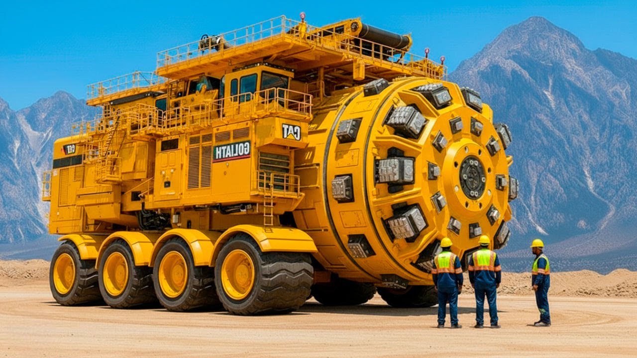 Les Plus Grandes Machines Industrielles Jamais Construites Par L’Humanité