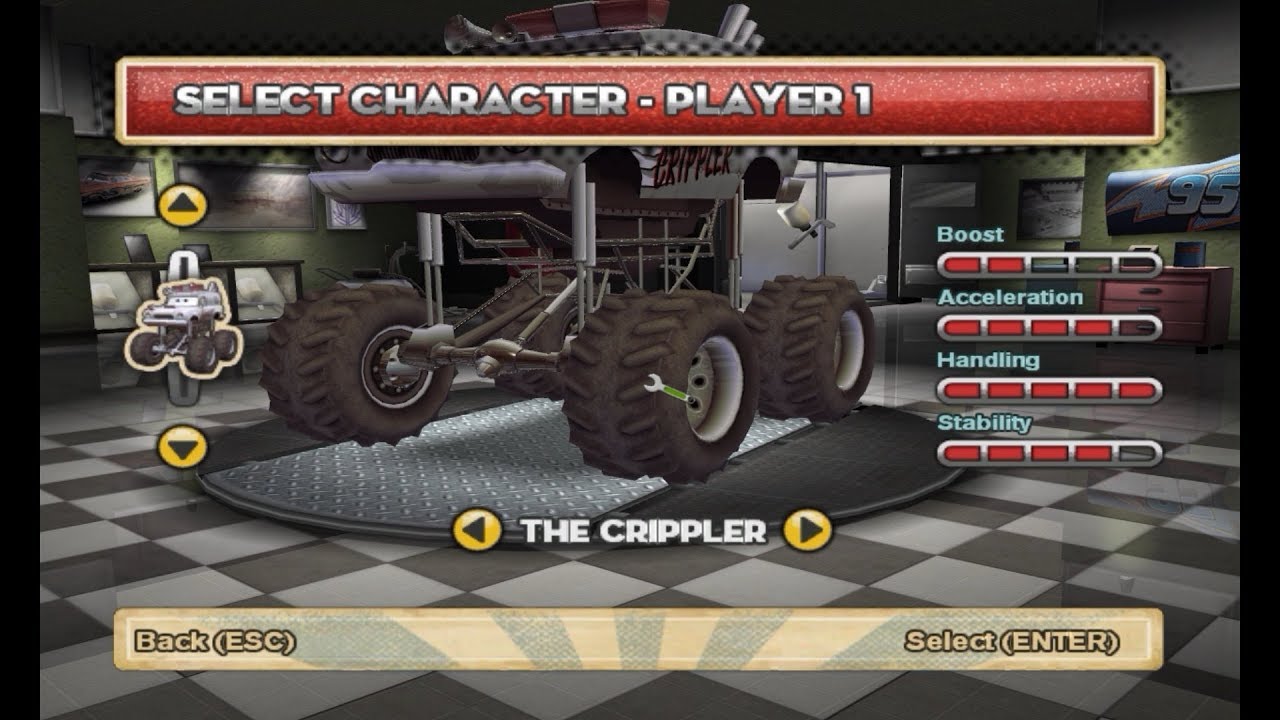Cars Superdrive: The Crippler