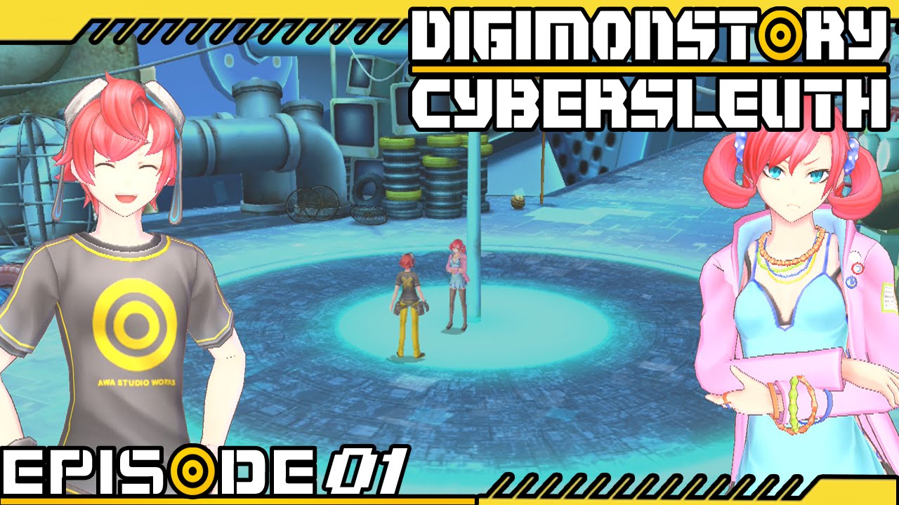 Digimon Story : Cyber Sleuth - Ep 1 : Digital Network & Prologue: Eden!