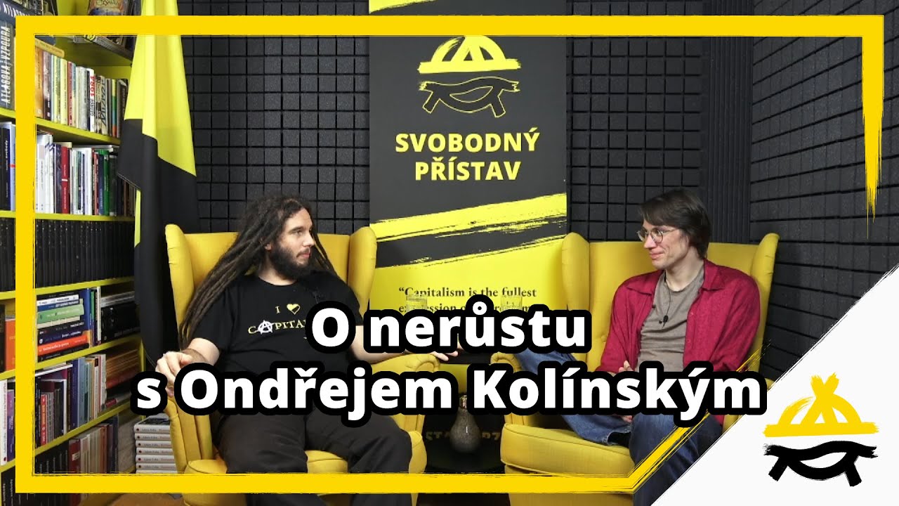 Studio Svobodn&eacute;ho př&iacute;stavu: O nerůstu s Ondřejem Kol&iacute;nsk&yacute;m